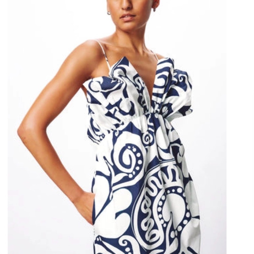 New Mara Hoffman Raquel Dress Size 2 - Picture 4 of 9